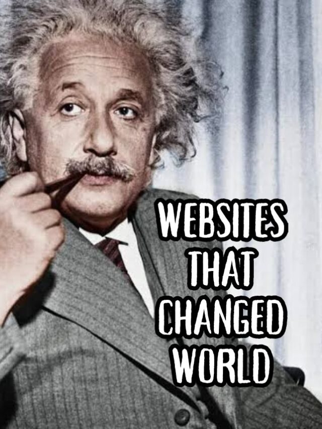 Websites that changed the world